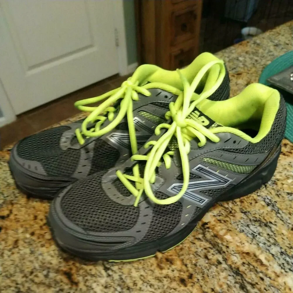 New Balance Mens 11 470 V3 Running Shoes Gray M470CY3 Lace Up Low Top Sneakers